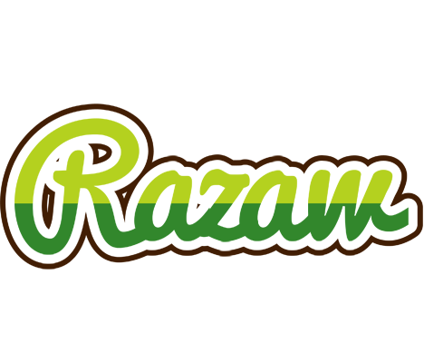 Razaw golfing logo