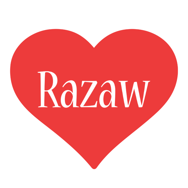 Razaw love logo