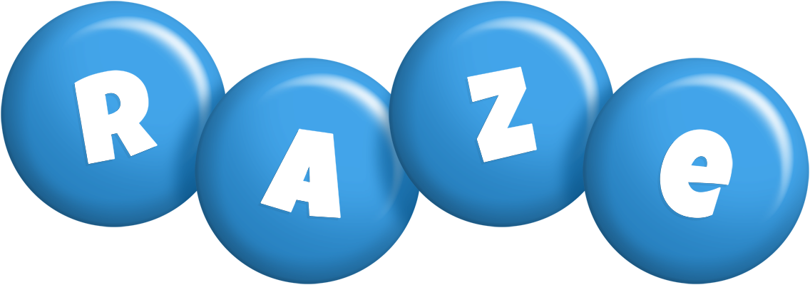 Raze candy-blue logo