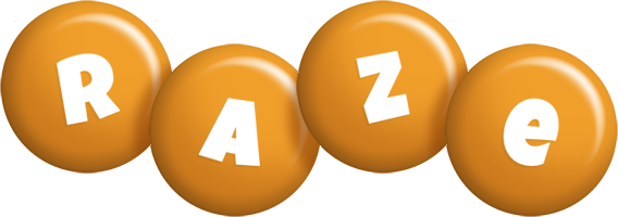 Raze candy-orange logo