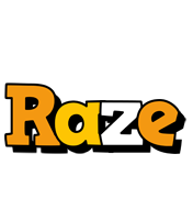 Raze cartoon logo
