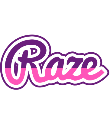 Raze cheerful logo