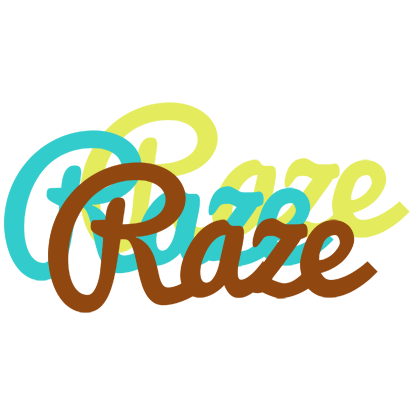 Raze cupcake logo