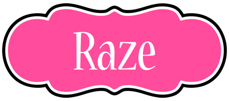 Raze invitation logo