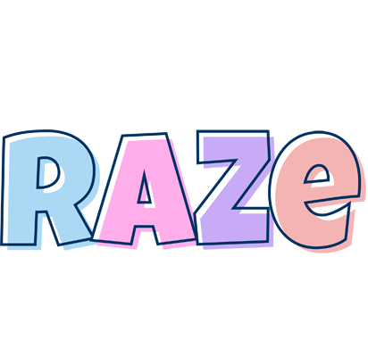 Raze pastel logo
