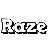 Raze snowing logo