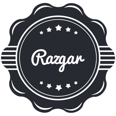 Razgar badge logo