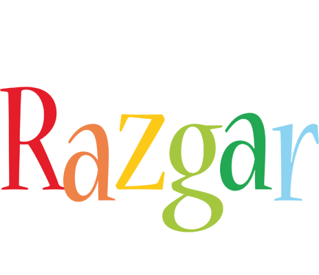 Razgar birthday logo