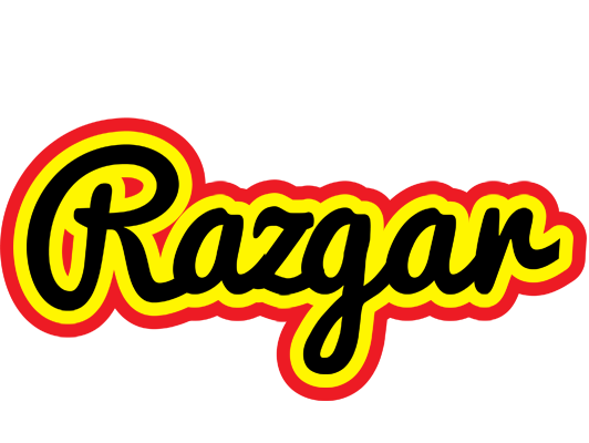 Razgar flaming logo