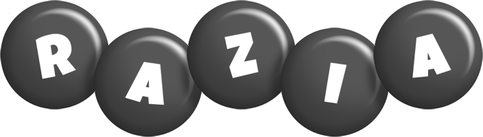 Razia candy-black logo