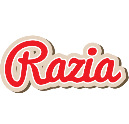 Razia chocolate logo