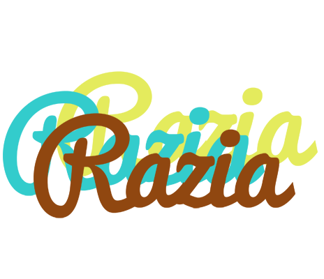 Razia cupcake logo