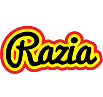 Razia flaming logo