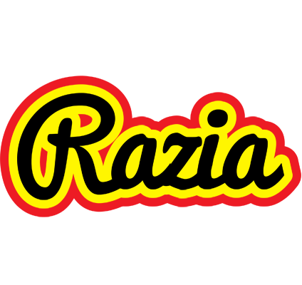 Razia flaming logo