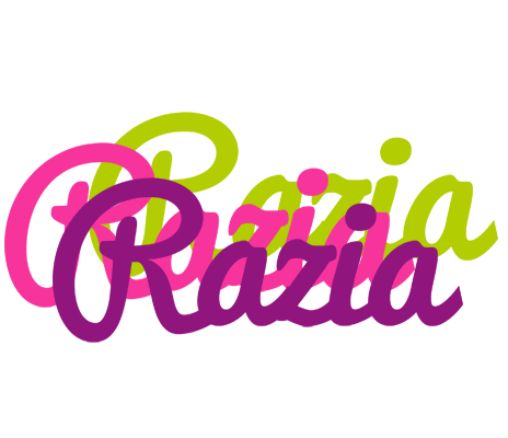 Razia flowers logo