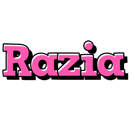 Razia girlish logo