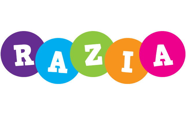Razia happy logo
