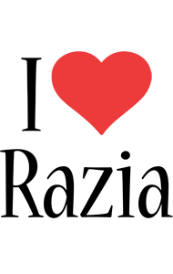 Razia i-love logo