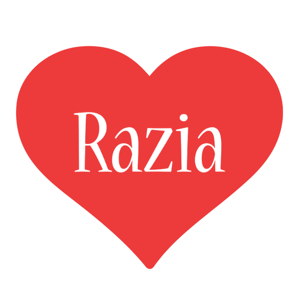 Razia love logo