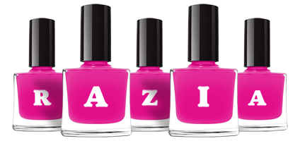 Razia nails logo