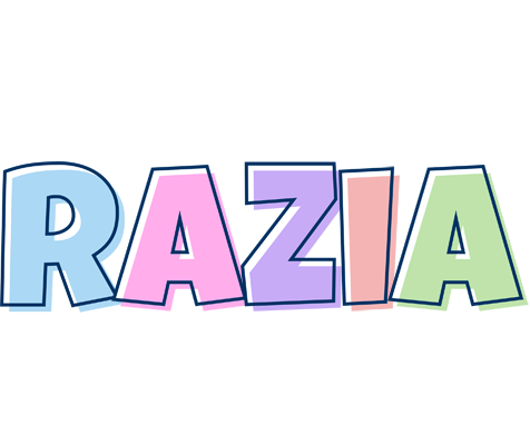 Razia pastel logo