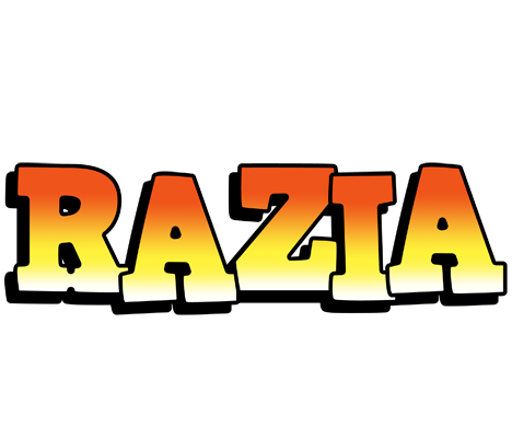 Razia sunset logo