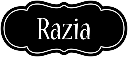 Razia welcome logo