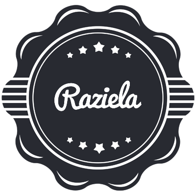 Raziela badge logo