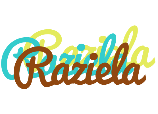 Raziela cupcake logo