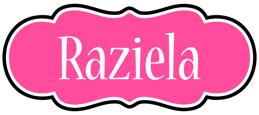 Raziela invitation logo