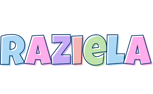 Raziela pastel logo