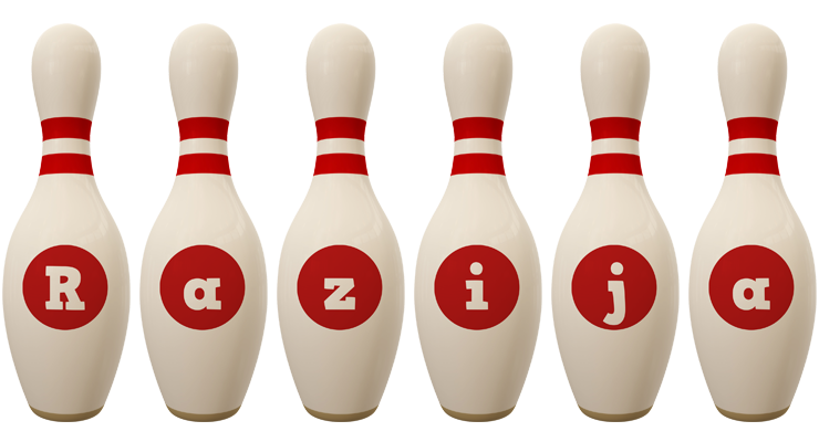 Razija bowling-pin logo