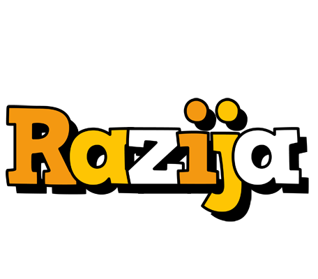 Razija cartoon logo