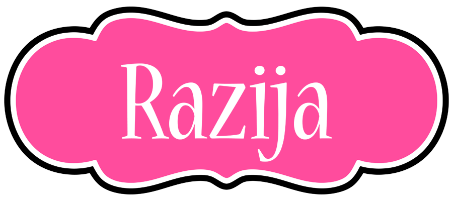 Razija invitation logo