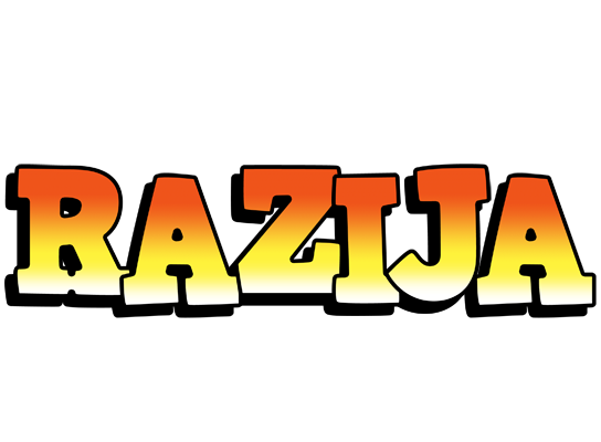 Razija sunset logo