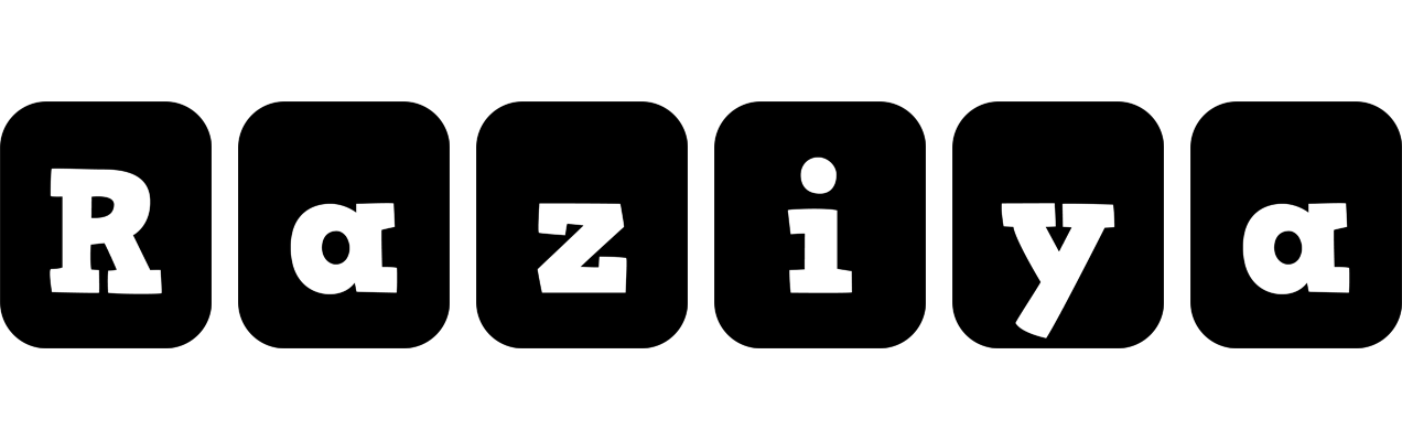 Raziya box logo
