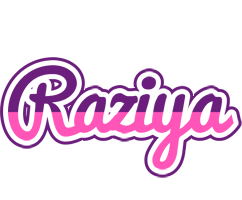 Raziya cheerful logo