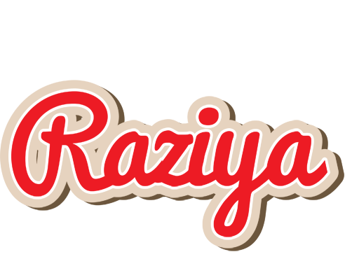 Raziya chocolate logo