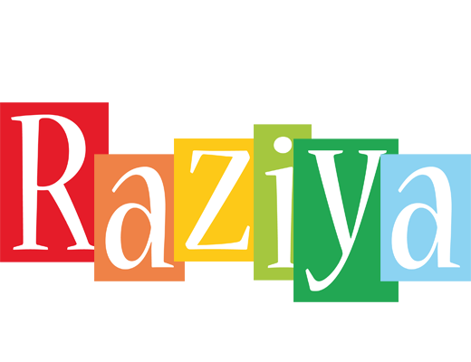 Raziya colors logo