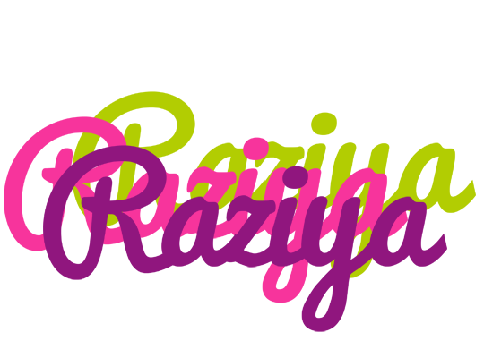 Raziya flowers logo