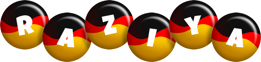 Raziya german logo