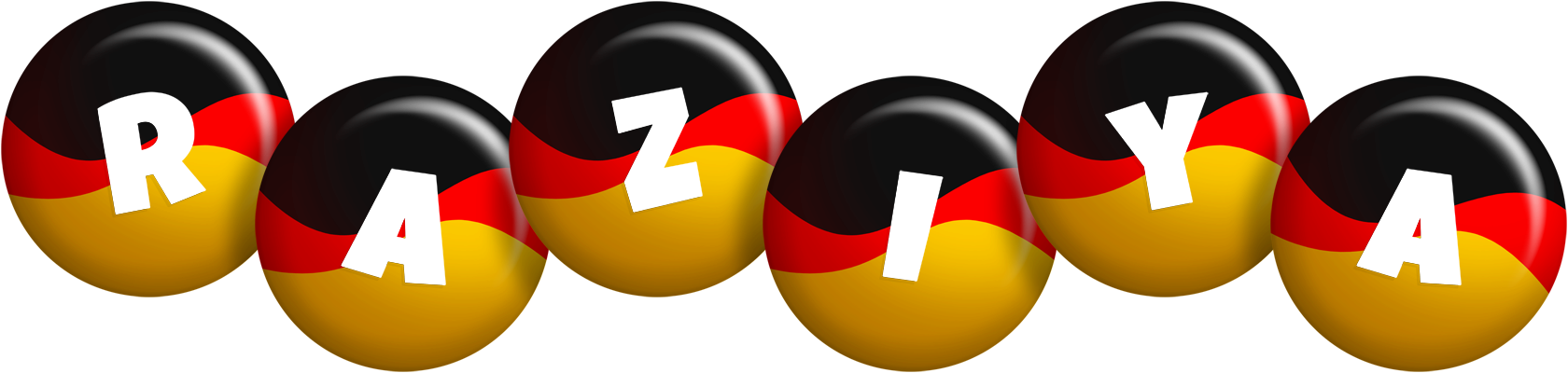Raziya german logo