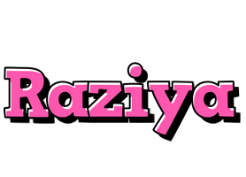 Raziya girlish logo