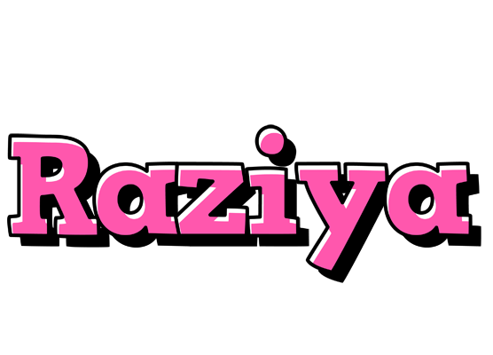 Raziya girlish logo