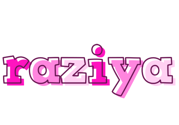 Raziya hello logo