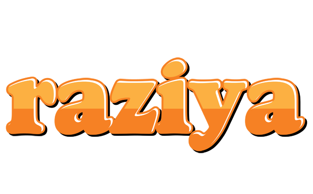 Raziya orange logo