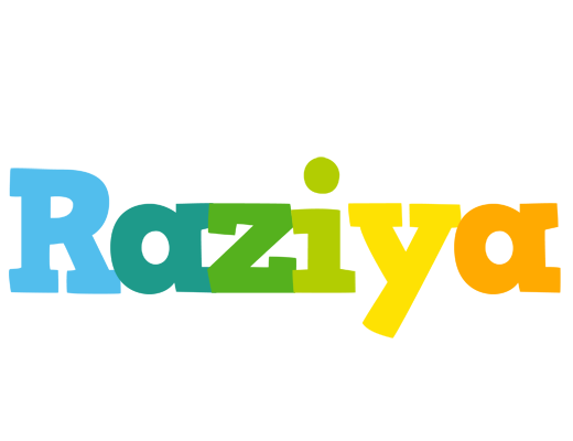 Raziya rainbows logo