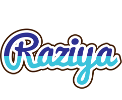 Raziya raining logo