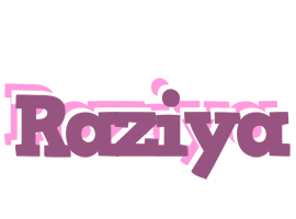 Raziya relaxing logo