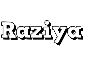 Raziya snowing logo